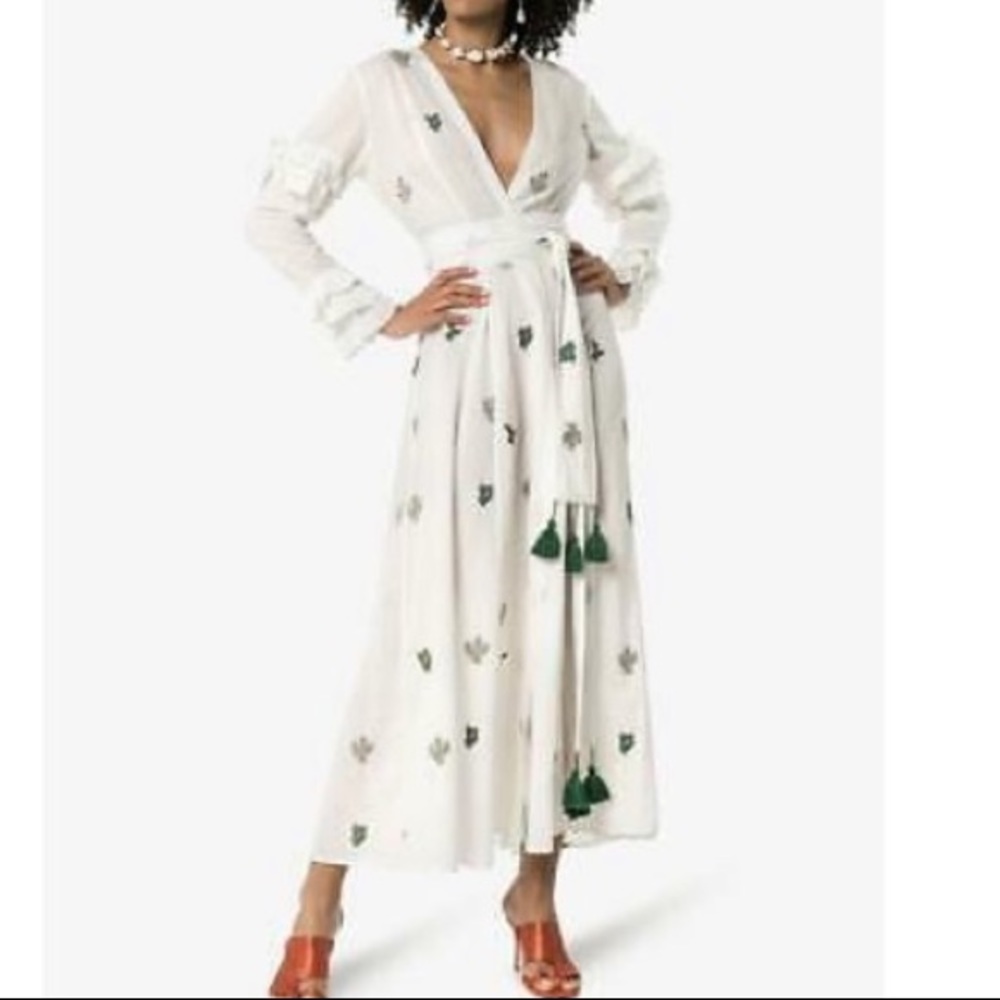 We Are Leone Cactus Robe M/L